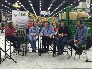 Doing an "in-person" version of AgriTalk at the National Farm Machinery Show.